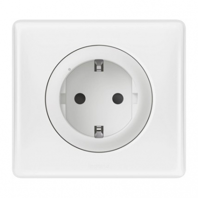 Smart outlet Legrand Netatmo Celiane 2K+Z 16A 230V. White (064830)