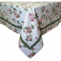 Tablecloth Provence with edging Gloria Flowers 136x180 cm (4823093419865)