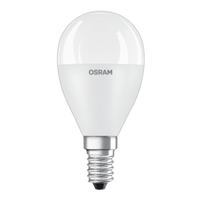 Bulb Osram LED VALUE CL P60 6.5W/840 230V FR E14 10X1 (4058075623958)