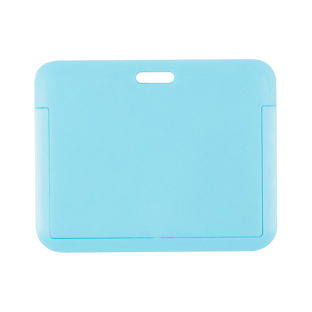 Бейдж Axent слайдер горизонтальний, 85х54мм ,блакитний (4500H-22-A) Бейдж Axent слайдер горизонтальний, 85х54мм ,блакитний (4500H-22-A)