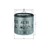 Fuel filter KOLBENSCHMIDT KC20