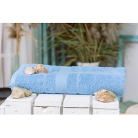 MirSon bath towel 5002 SoftNess Cornflower 40x70 cm (2200003181524)