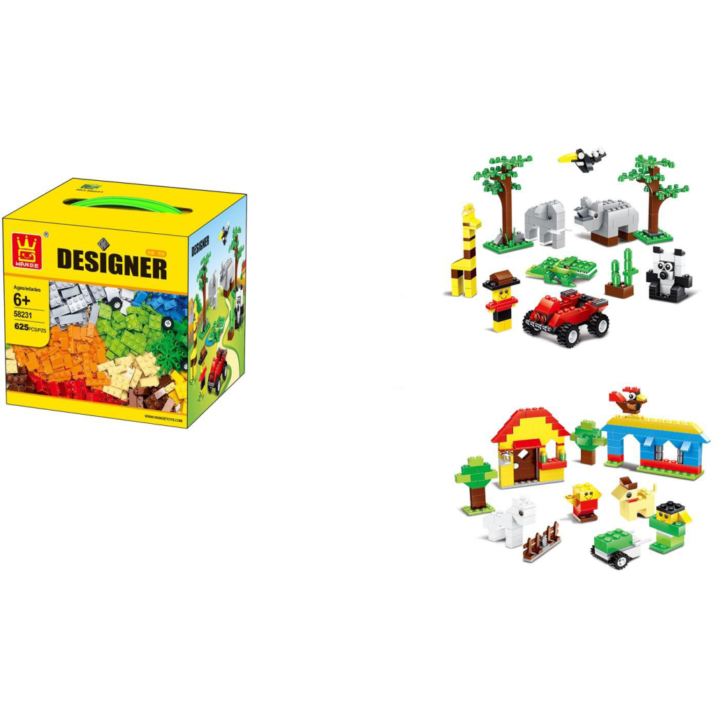 Конструктор Wange Цеглинки для створення дизайн-проекту (WNG-58231) Конструктор Wange Цеглинки для створення дизайн-проекту (WNG-58231)