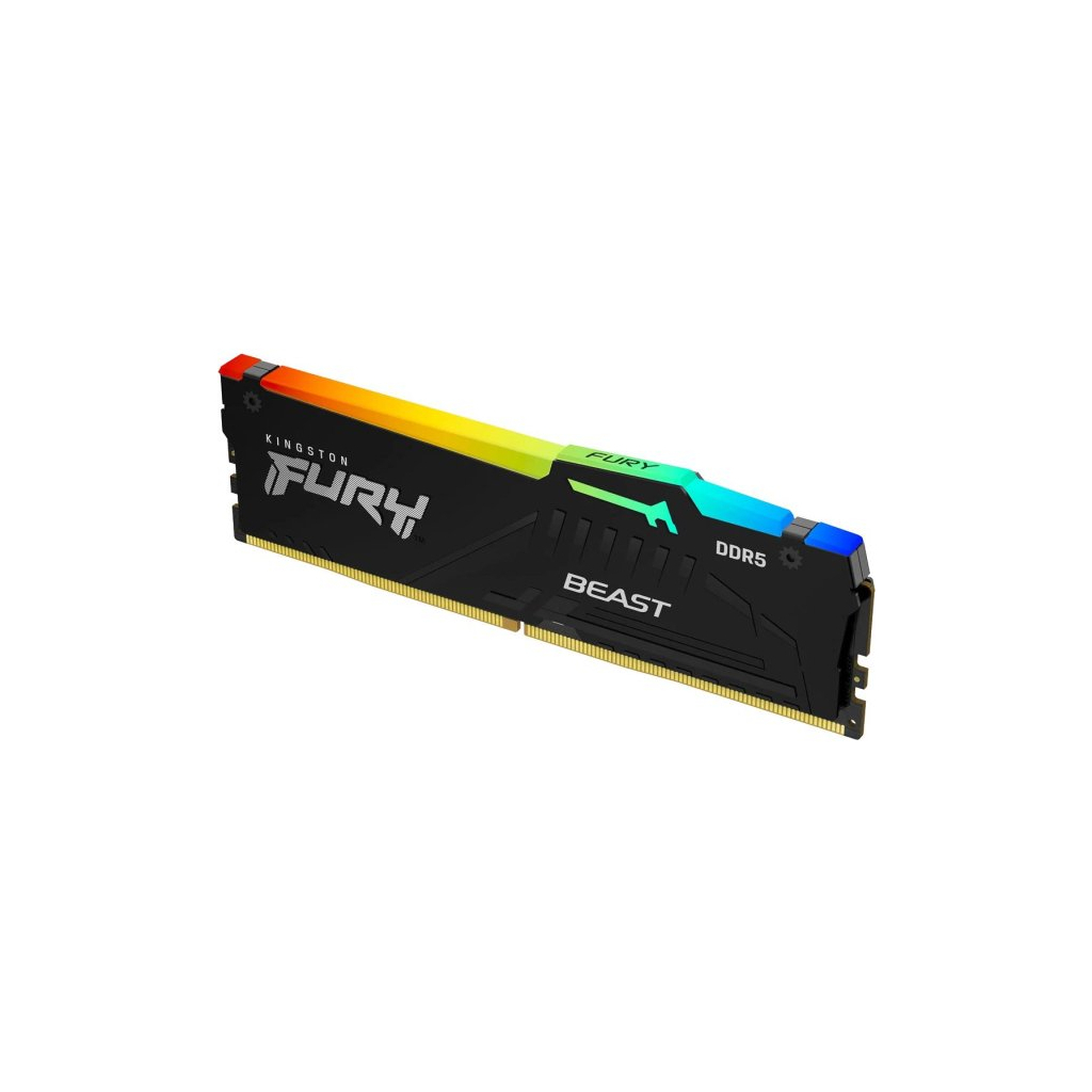 Модуль пам'яті для комп'ютера DDR5 16GB 5600 MHz Beast RGB AM5 Black Kingston Fury (ex.HyperX) (KF556C36BBEA-16) Модуль пам'яті для комп'ютера DDR5 16GB 5600 MHz Beast RGB AM5 Black Kingston Fury (ex.HyperX) (KF556C36BBEA-16)