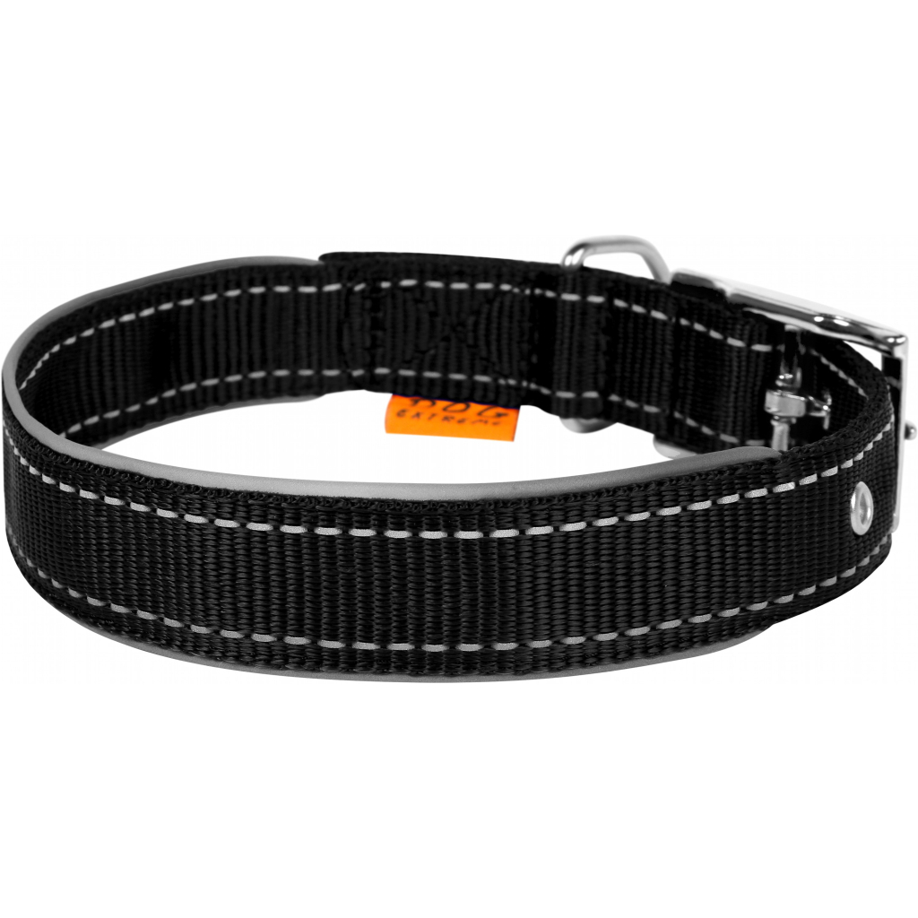 Нашийник для тварин Collar Dog Extremе 25 мм 38-48 см (чорний) (67041)