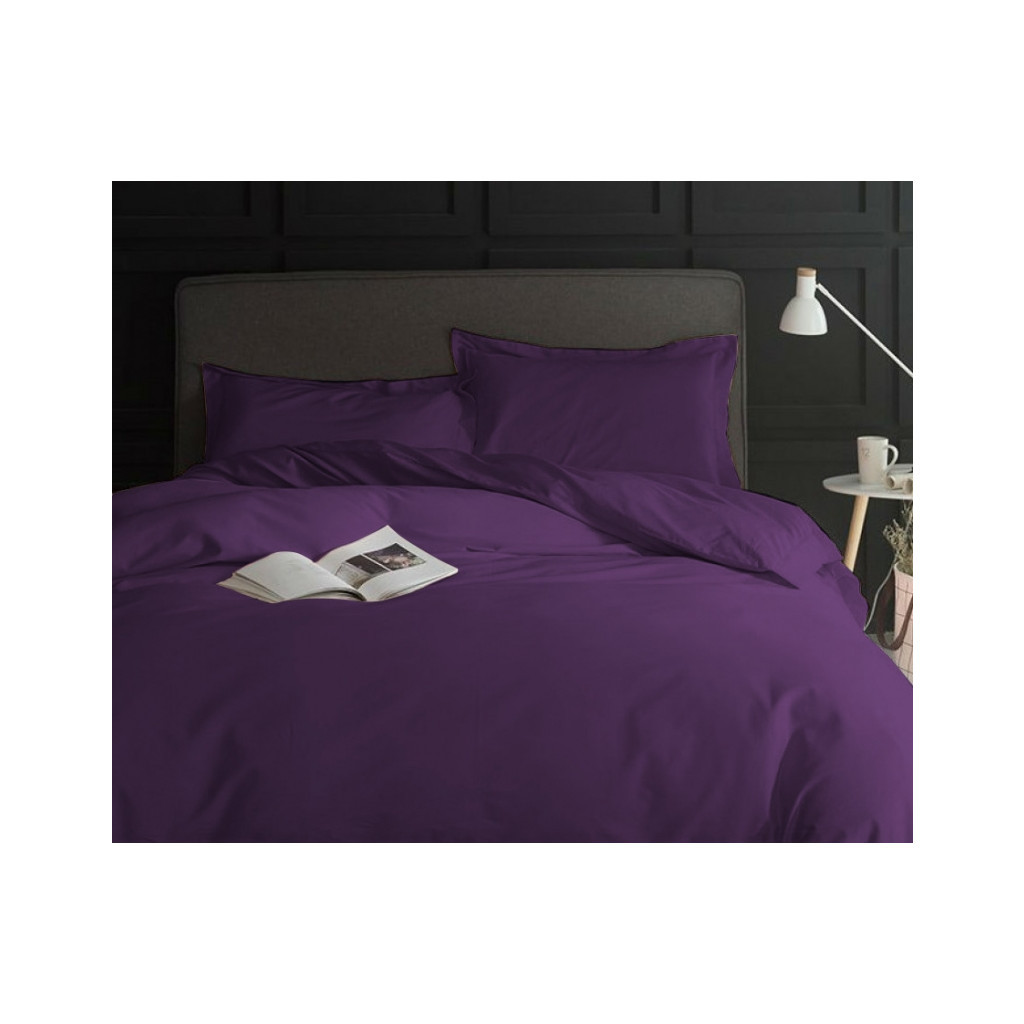 Постільна білизна MirSon Сатин 0846 Lilac 220х240 King Size (2200002025867)