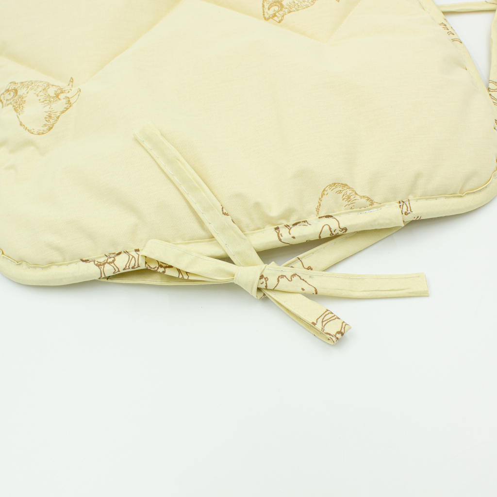 Подушка на стілець MirSon Бязь Gold Camel Line 40х40 см (2200006185840)