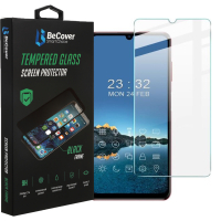 Скло захисне BeCover ZTE Blade A72/A72s/V40 Vita 3D Crystal Clear Glass (708563)