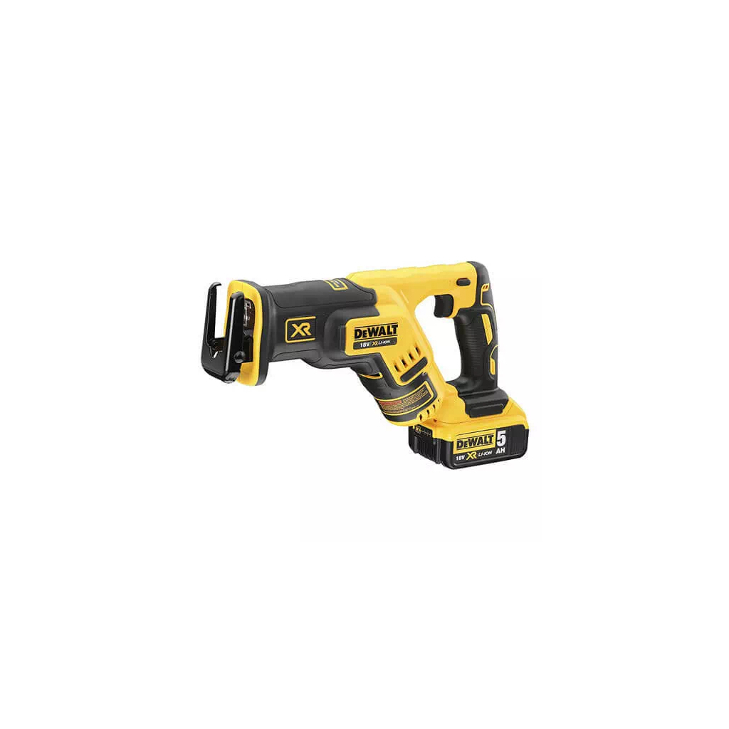 Шабельна пила DeWALT 18В XR Li-lon, безщіткова, 0 - 2900 хід/хв, 2x5Ah, ЗУ, кейс TSTAK (DCS367P2) Шабельна пила DeWALT 18В XR Li-lon, безщіткова, 0 - 2900 хід/хв, 2x5Ah, ЗУ, кейс TSTAK (DCS367P2)