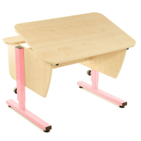 Pondi desk Schoolboy transformer Maple-pink (КЛ112РЗ)
