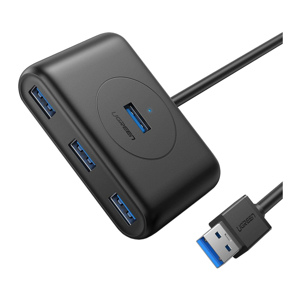 Концентратор Ugreen CR113 4-port 0.5m USB3.0 active (20290) Концентратор Ugreen CR113 4-port 0.5m USB3.0 active (20290)