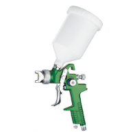 Auarita spray gun for painting cars HVLP 1.7 mm, with an upper plastic tank. (H-827B-1.7)