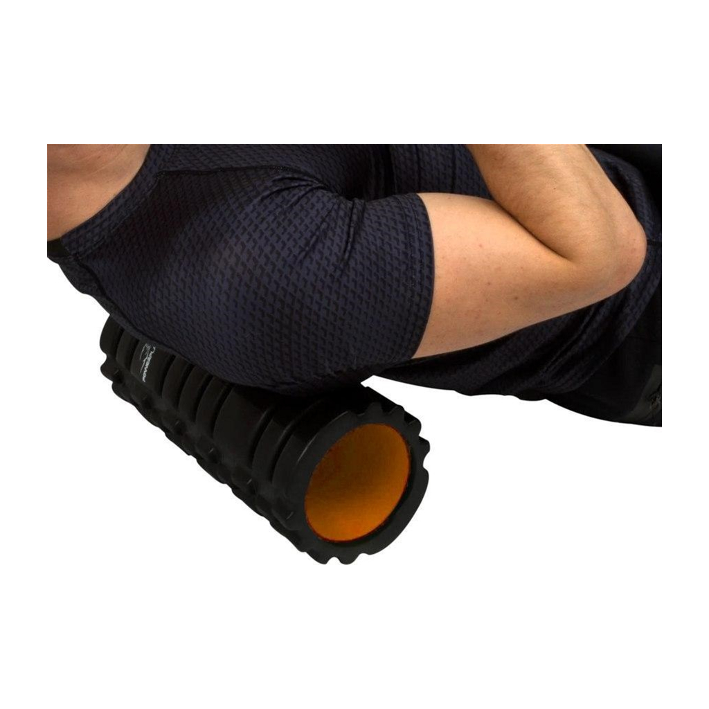 Масажний ролик PowerPlay 4025 Чорно-Помаранчевий (PP_4025_Black/Orange)