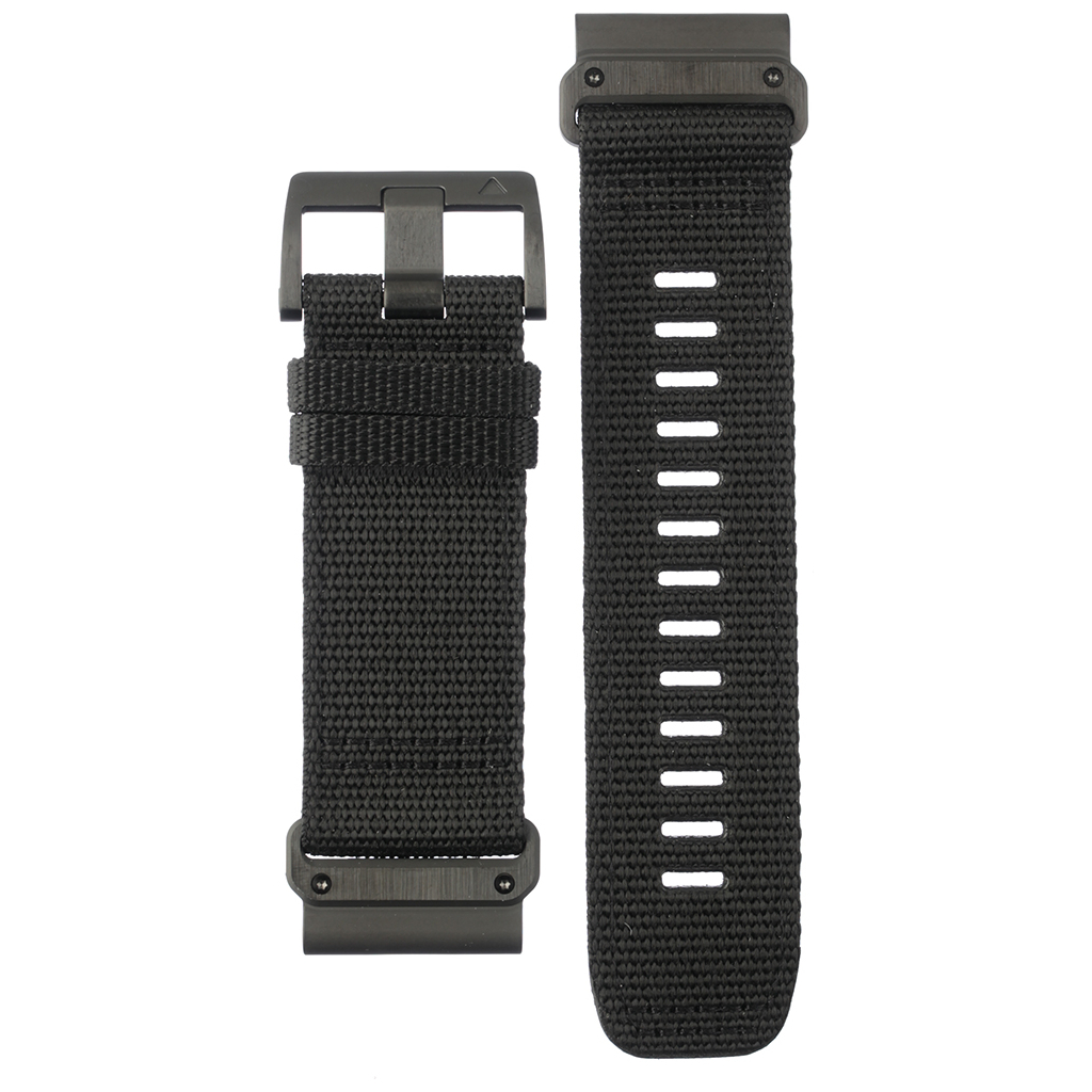Ремінець до смарт-годинника Garmin Tactix Delta, 26mm QuickFit,Tactical Black Nylon (010-13010-00) Ремінець до смарт-годинника Garmin Tactix Delta, 26mm QuickFit,Tactical Black Nylon (010-13010-00)
