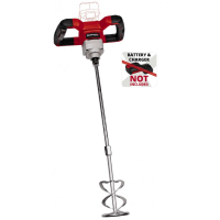 Міксер будівельний Einhell TE-MX 18 Li - Solo, 18В, PXC, М14, 0-620 об/хв, 1.9 кг (без АКБ та ЗП) (4258760)
