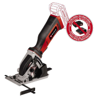 Circular saw Einhell TE-CS 18/89 Li - Solo battery, PXC, 18V, disc 89x10 mm (without battery and battery) (4331100)