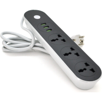 Network power filter Voltronic TV-T56, 3x, 3*USB Black (TV-T56-Black)