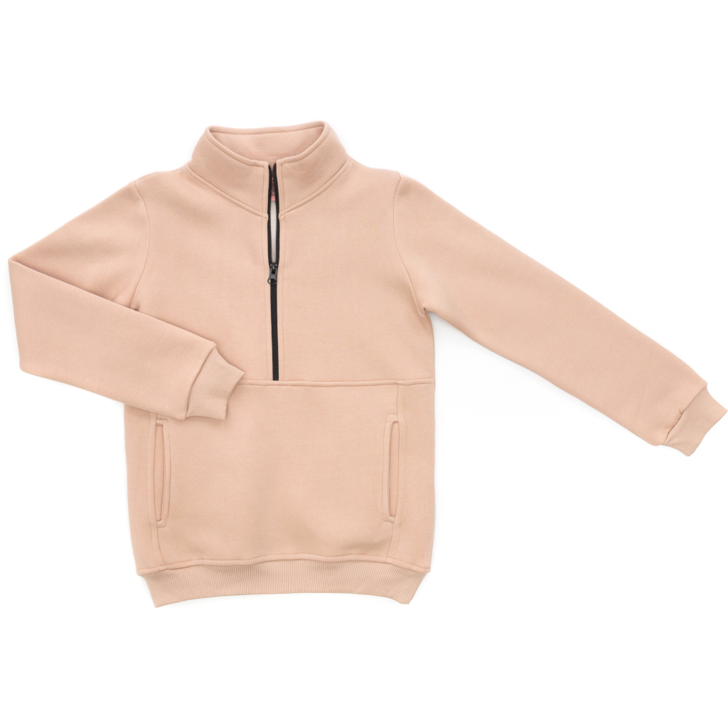 Спортивний костюм дитячий Joi флісовий (H-202-140G-beige)