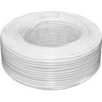 Кабель комбінований Ritar RG59 75 Ом 0,81мм.CU, 64x0.12m CCA, 2x0.5mm2, white, 100м (RT-W100-RG59+2x0.5mm)
