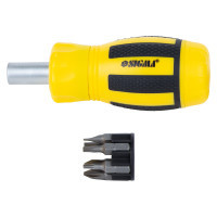 Set of Sigma screwdrivers with reverse MINI c bits 6 pcs CrV (4001811)