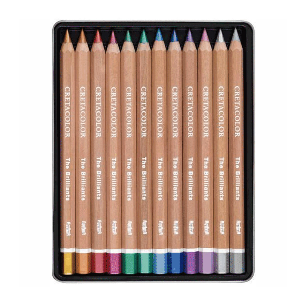 Олівці кольорові Cretacolor MEGACOLOR THE BRILLIANTS, 12 кольорів (9014400301521) Олівці кольорові Cretacolor MEGACOLOR THE BRILLIANTS, 12 кольорів (9014400301521)