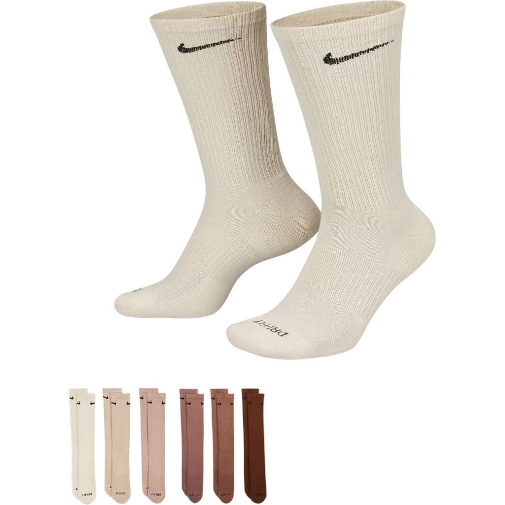 Шкарпетки Nike U NK ED PLS CSH CRW 6PR-132 SX6897-904 42-46 6 пар Мультиколор (195244786442)