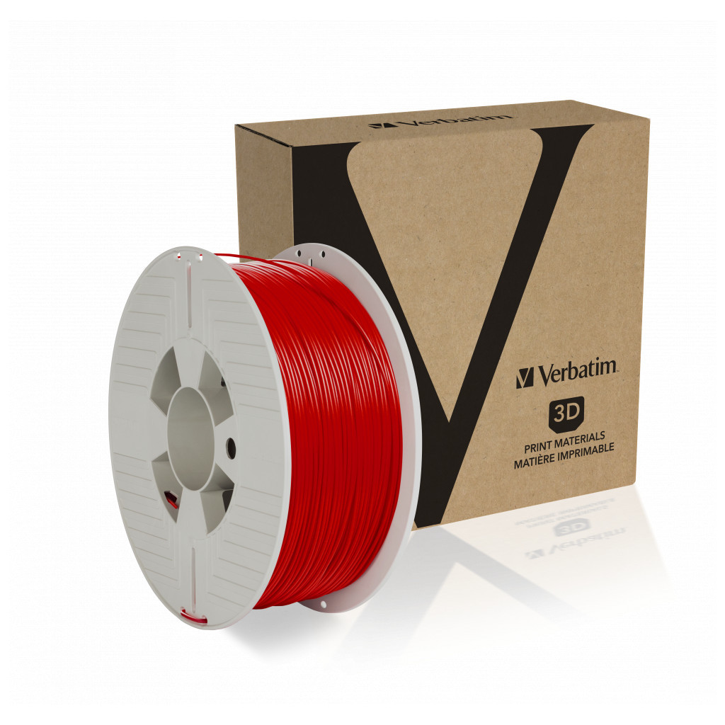 Пластик для 3D-принтера Verbatim ABS 1.75мм red 1kg (55030) Пластик для 3D-принтера Verbatim ABS 1.75мм red 1kg (55030)