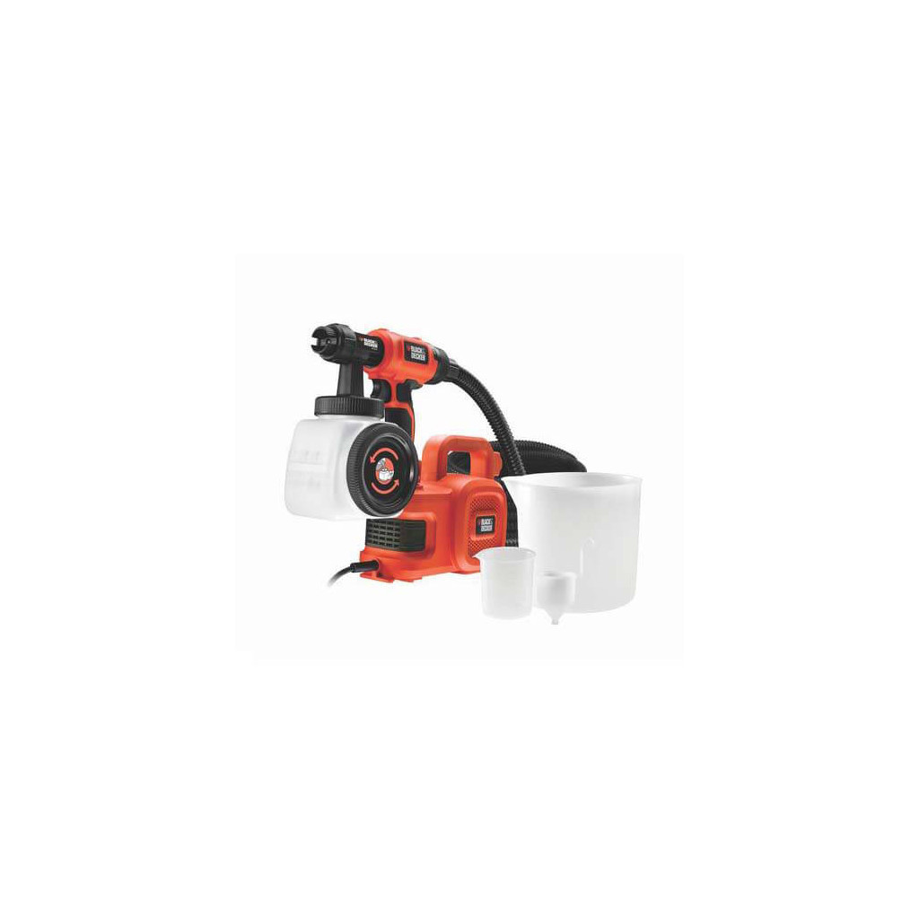 Фарбопульт Black&Decker 350 Вт, 1180 мл, система AutoSelect (HVLP400)
