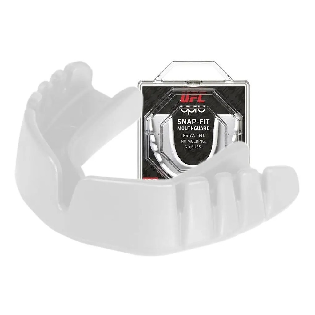 Капа Opro Snap-Fit UFC White 002263002 (SN_JR_UFC_White)