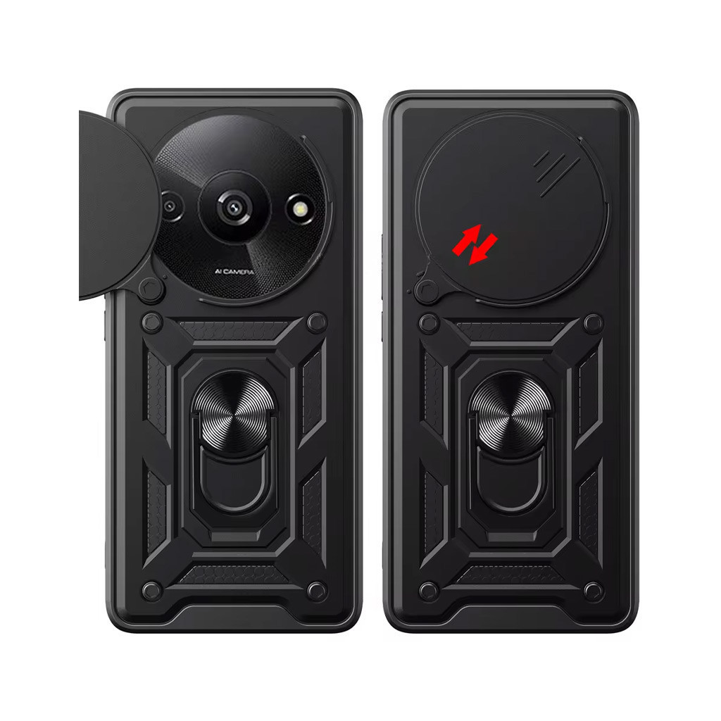 Чохол до мобільного телефона BeCover Military Xiaomi Redmi A3 4G Black (711319) Чохол до мобільного телефона BeCover Military Xiaomi Redmi A3 4G Black (711319)