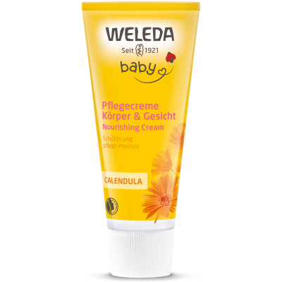 Дитячий крем Weleda Календула Для тіла 75 мл (4001638523172)
