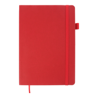 Notebook Buromax BRIEF A5 96 sheets dot, red (BM.295304-05)