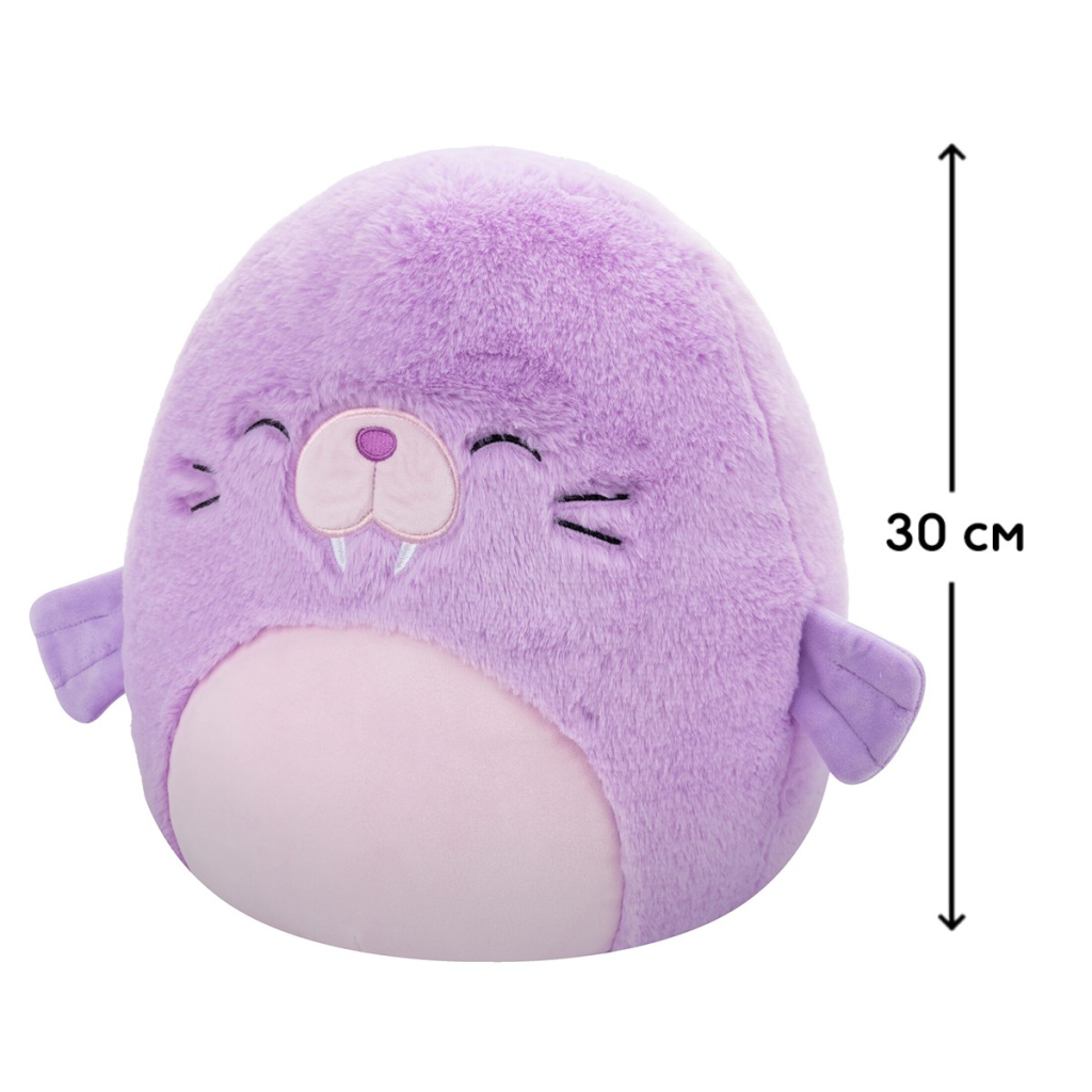М'яка іграшка Squishmallows Морж Вінні 30 см (SQCR06680)