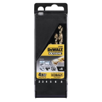 DeWALT metal drill set EXTREME INDUSTRIAL COBALT HSS-Co, 6 pcs, case (DT4956)