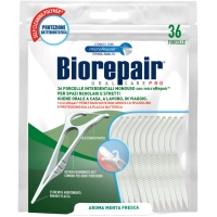 Флос-зубочистки Biorepair Насичені гідроксиапатитом 36 шт. (8017331060056)