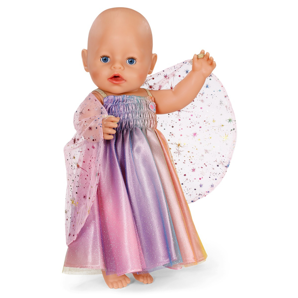 Аксесуар до ляльки Zapf Одяг для ляльки Baby Born - Сукня Веселка (836132)