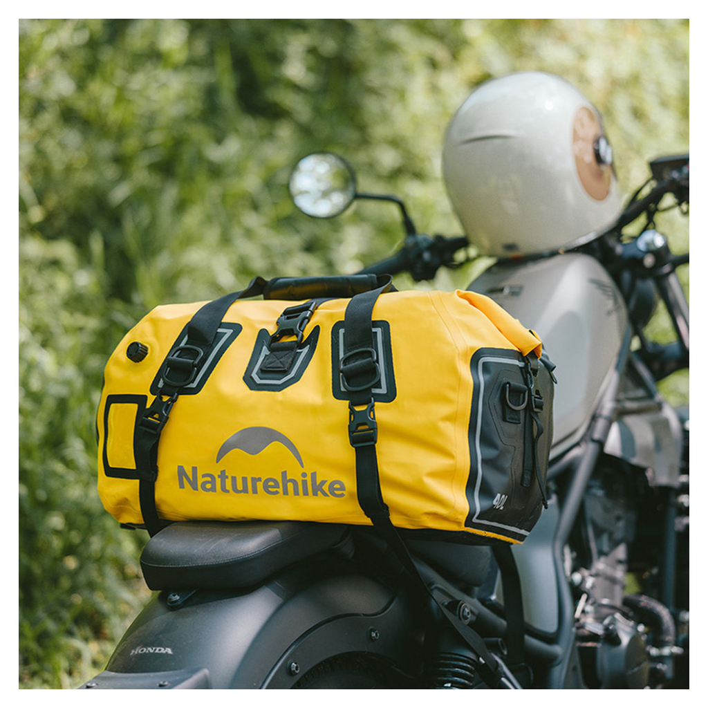 Дорожня сумка Naturehike Водонепроникна CNK2450XB015, 90 л, жовта (6975641883722)