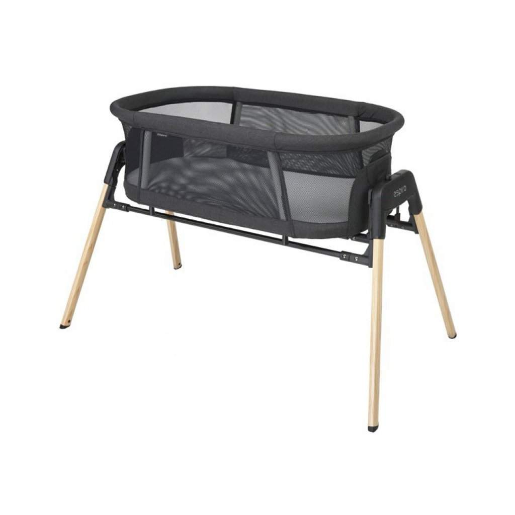 Ліжечко Espiro люлька TULLY 11 TIMBER BLACK (5905683800013)