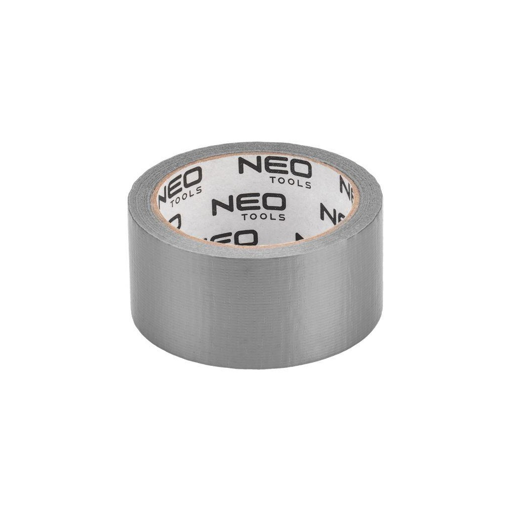 Скотч Neo Tools 20м, 48х0.11мм, армована, сірий (56-040)