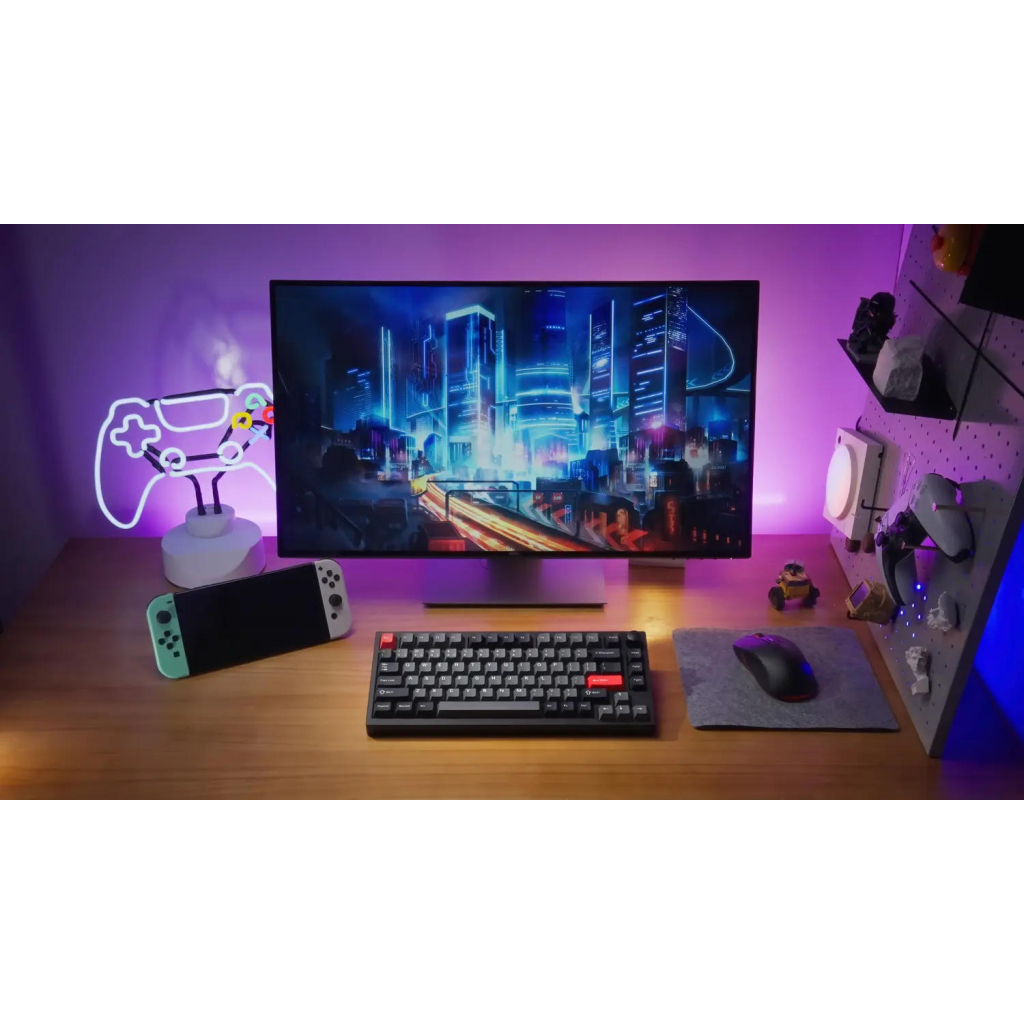 Клавіатура Lemokey P1 Pro Super Brown RGB Wireless/Bluetooth/USB Carbon Black (P1P-M3-UA) Клавіатура Lemokey P1 Pro Super Brown RGB Wireless/Bluetooth/USB Carbon Black (P1P-M3-UA)