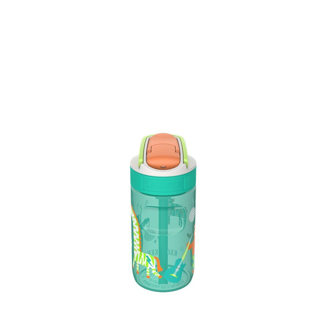 Пляшка для води Kambukka Lagoon kids Disco Zoo 400 мл помаранчева (11-04058)