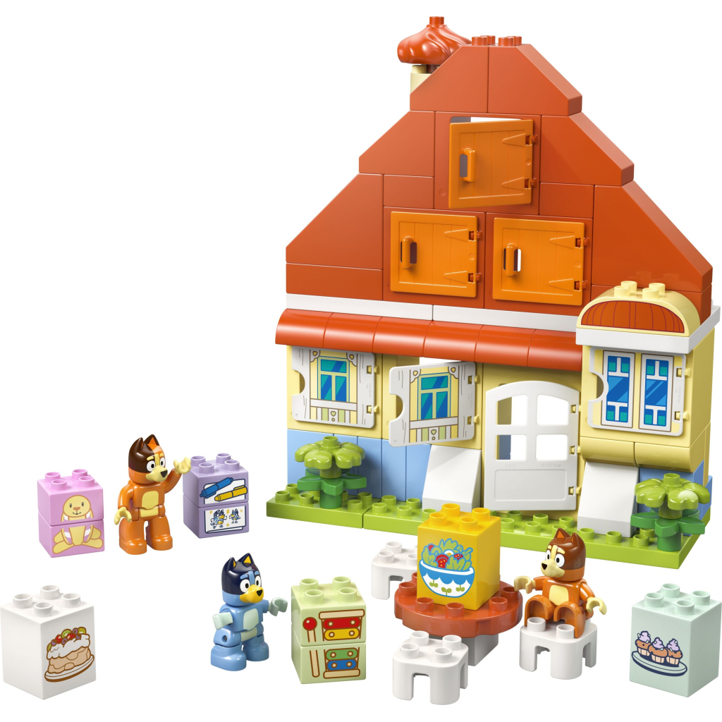 Конструктор LEGO DUPLO Bluey Родинний дім Блуї із грою на запам'ятовування (10459) Конструктор LEGO DUPLO Bluey Родинний дім Блуї із грою на запам'ятовування (10459)
