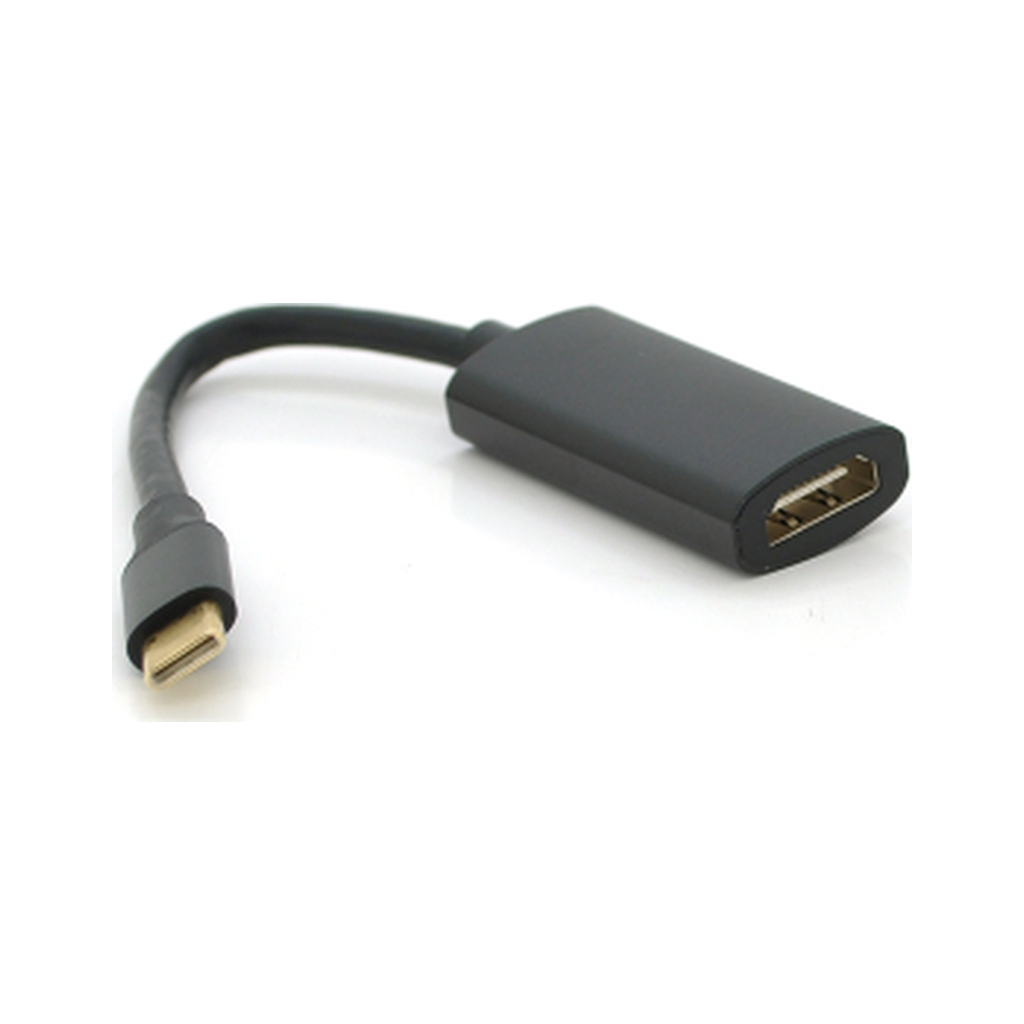Перехідник USB-C to HDMI F 0.15m black-gray Voltronic (YT-Type-C(M)/HDMI(F)-15cm) Перехідник USB-C to HDMI F 0.15m black-gray Voltronic (YT-Type-C(M)/HDMI(F)-15cm)