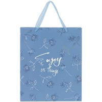 Gift bag Axent plastic Flower Symphony-3, 25x19 cm (8503-43-A)