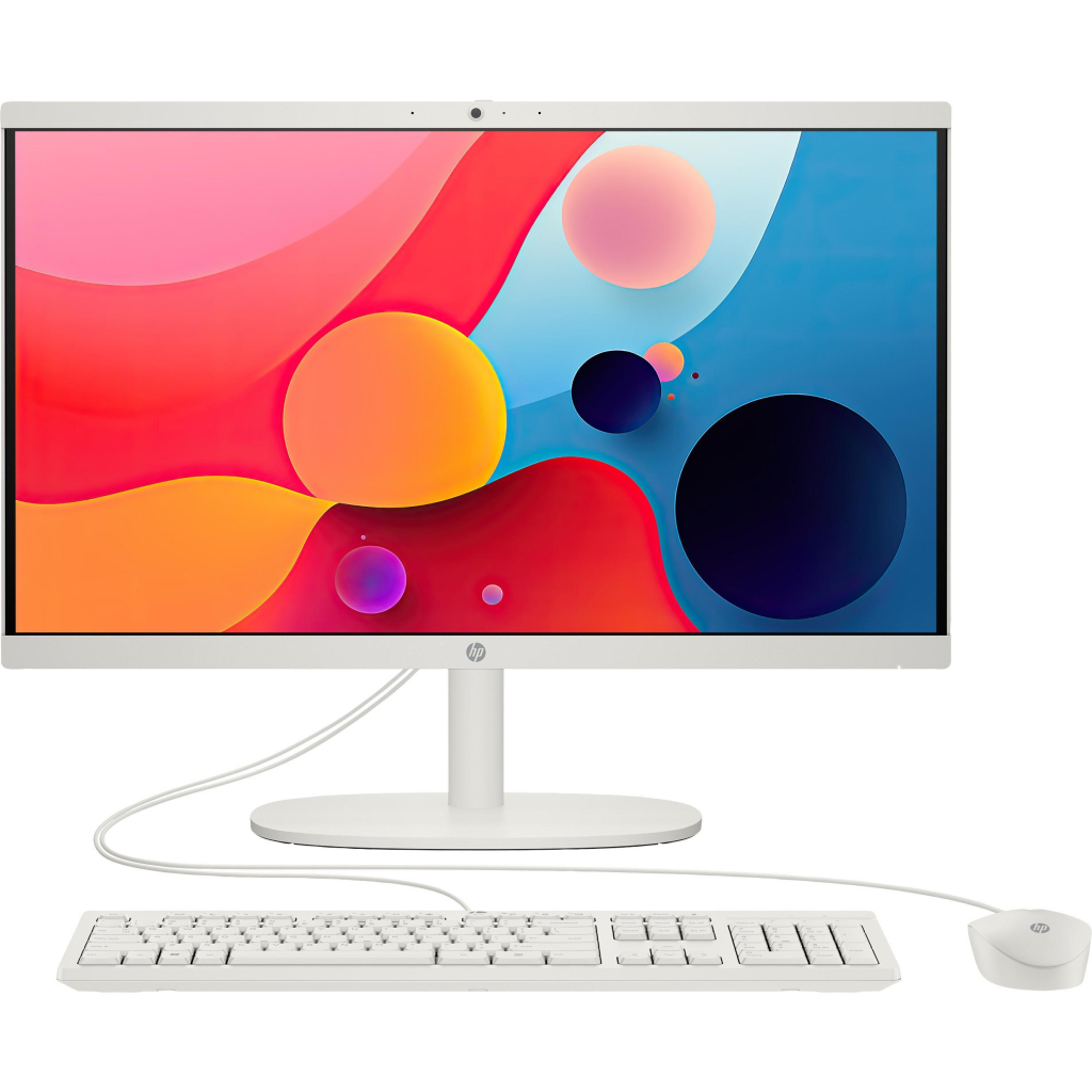 Комп'ютер HP 22-dg0002ua AiO / i3-N300, 8, 512, WiFi, кл+м, white (C31F4EA) Комп'ютер HP 22-dg0002ua AiO / i3-N300, 8, 512, WiFi, кл+м, white (C31F4EA)