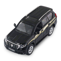 Scale model car TechnoDrive Toyota Prado black (KM6189D)
