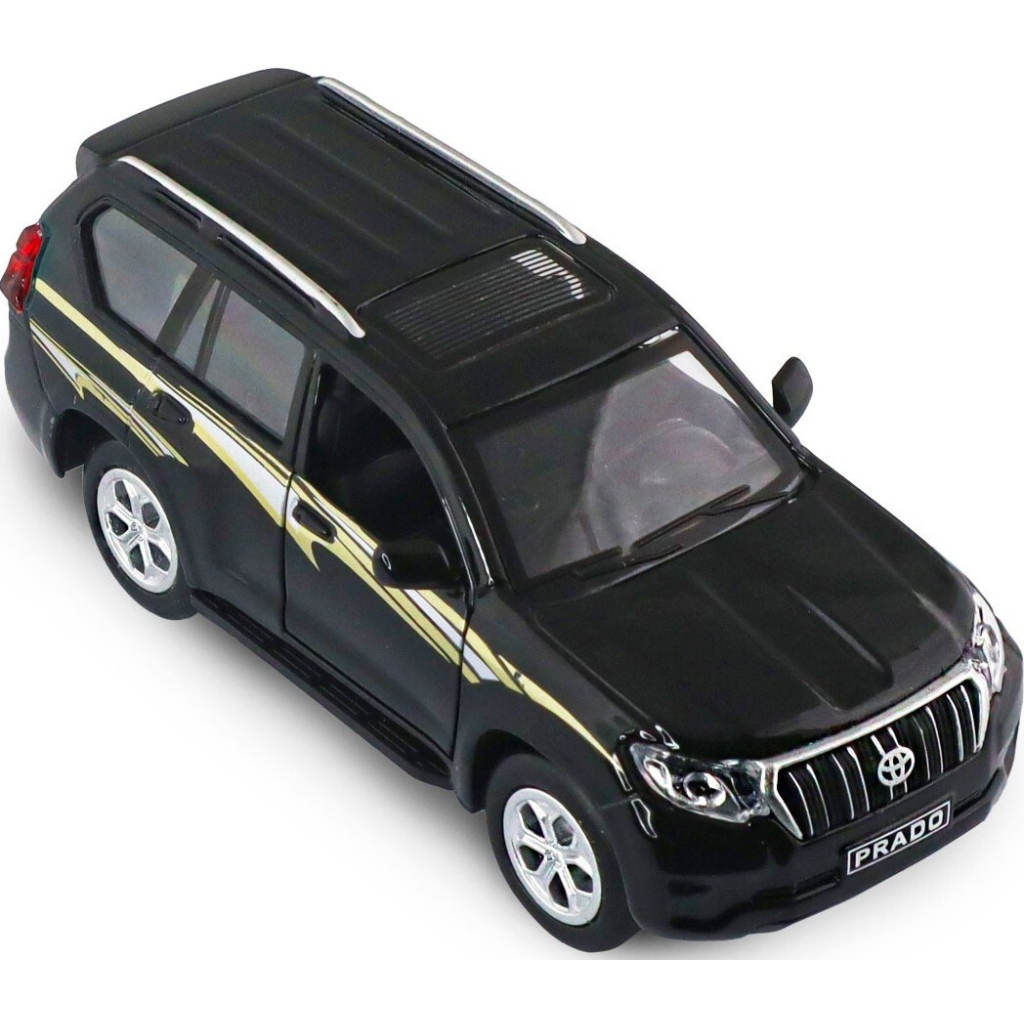 Машина TechnoDrive Toyota Prado чорний (KM6189D) Машина TechnoDrive Toyota Prado чорний (KM6189D)