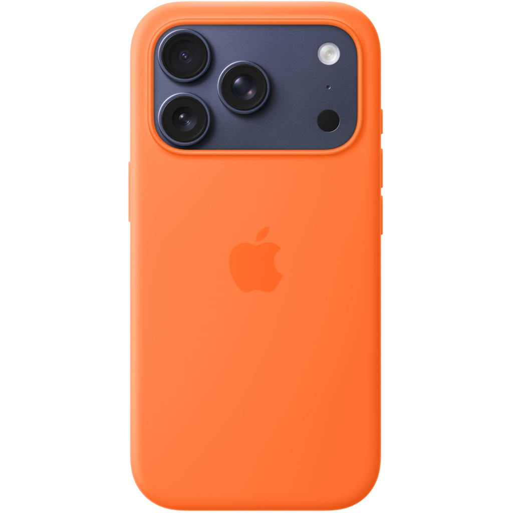 Чохол до мобільного телефона Apple Silicone iPhone 17 Pro Orange Model A3559 (MGFE4ZM/A) Чохол до мобільного телефона Apple Silicone iPhone 17 Pro Orange Model A3559 (MGFE4ZM/A)