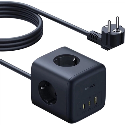 Мережевий фільтр живлення Baseus EnerFill FA11 Cube Power Strip (E00082100123-00)