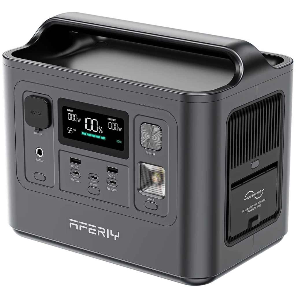 Зарядна станція Aferiy AF-P010, 800W, 512Wh (Aferiy AF-P010) Зарядна станція Aferiy AF-P010, 800W, 512Wh (Aferiy AF-P010)